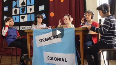 Colegio María Auxiliadora: Acto por el 9 de Julio en el nivel primario