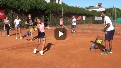 Presenciamos un entrenamiento en la Academia de Tenis Alejandro Dillet