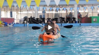 Travesía inclusiva en kayaks