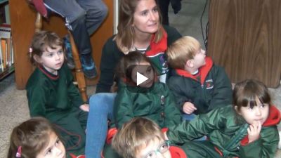 JardÃn Mis Manitos - Visita a biblioteca